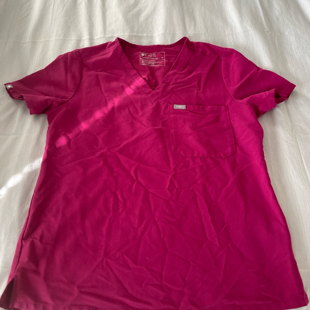 Figs Pink Scrub set